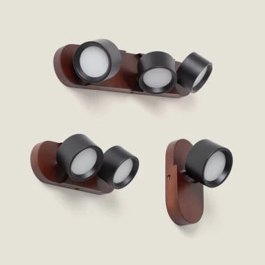 Imagem de Aplique de Parede LED 10W Metal CCT Seleccionável Cundra 2 Focos