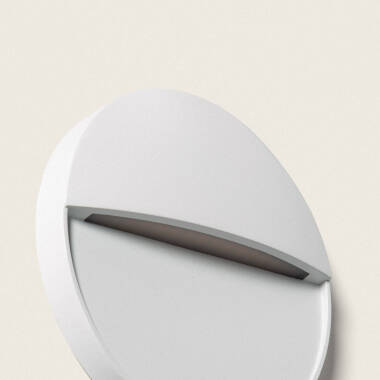 Imagem de Aplique de Parede Exterior LED 3W Superfície Circular Jade