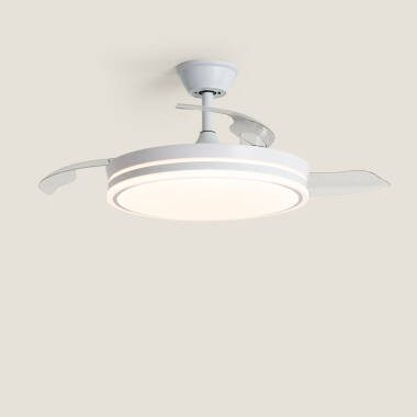 Imagen de Ventilador de Techo con luz Silencioso DC aspas retráctiles Dalori Evo