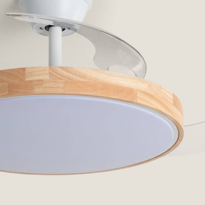 Imagen de Ventilador de Techo con luz Silencioso DC aspas retráctiles Dari