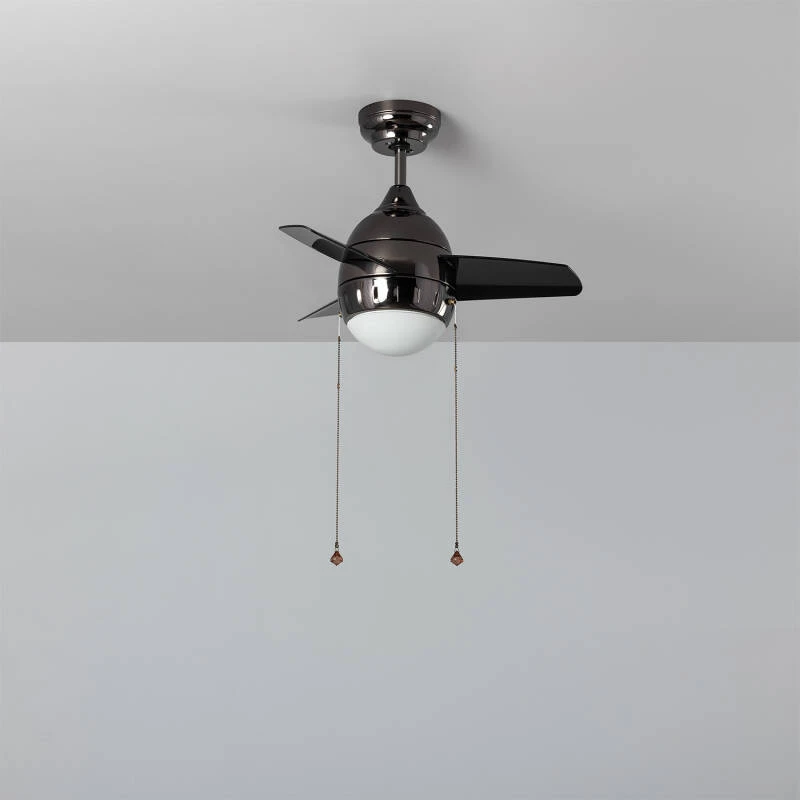 Imagen de Ventilador de Techo LED Negro 66cm Modern