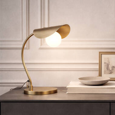 Imagem de Candeeiro de Mesa Metal Alumínio Bratonci