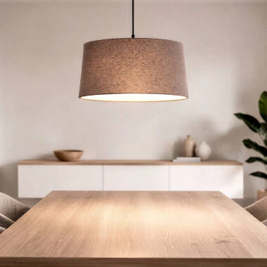 Candeeiro Suspenso Linho Trude