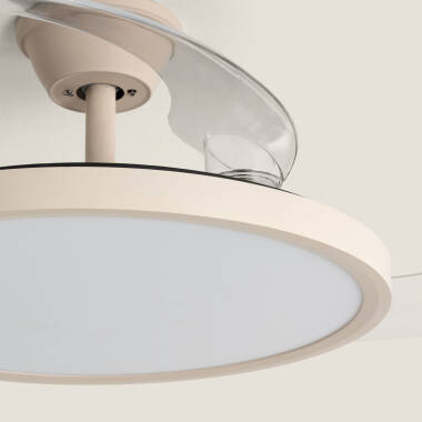 Imagen de Ventilador de Techo con luz Silencioso DC aspas retráctiles Kleon