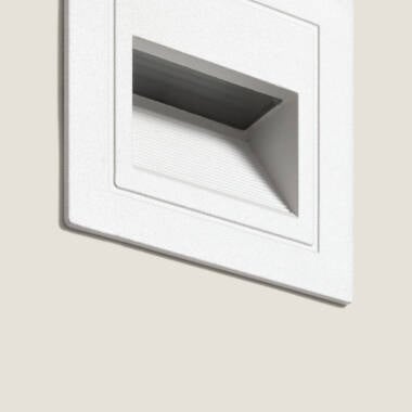 Imagen de Baliza Exterior LED 3W Empotrable Pared Cuadrado Olite II