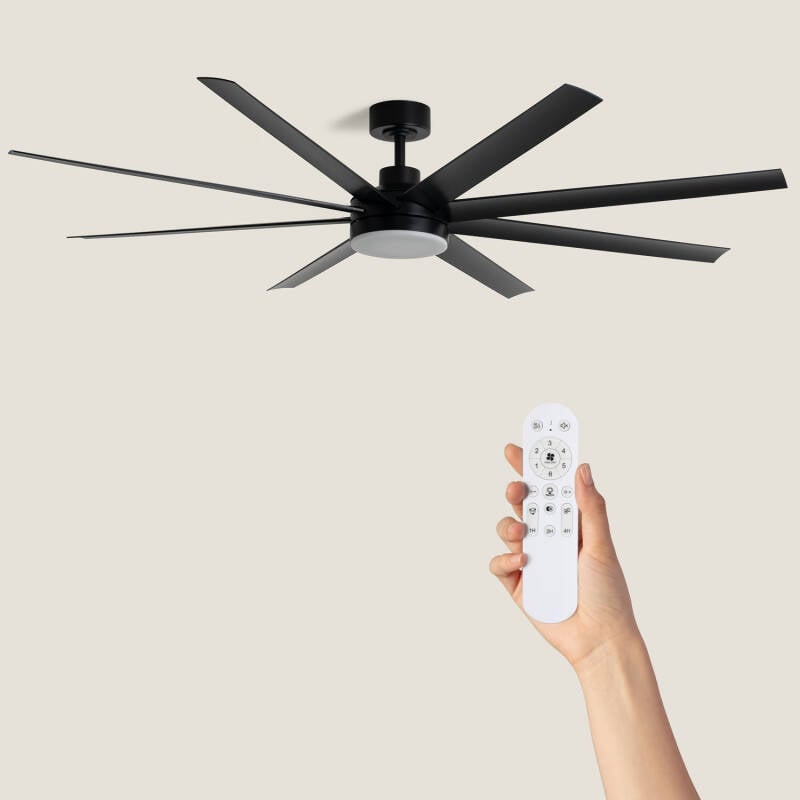 Imagen de Ventilador de Techo con luz Silencioso DC Hidra