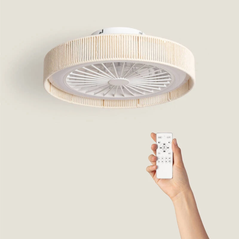 Imagem de Ventoinha de Teto com luz Silenciosa DC Algodão Alma