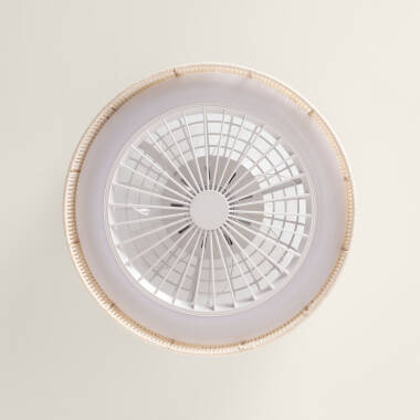 Imagen de Ventilador de Techo con luz Silencioso DC Algodón Alma