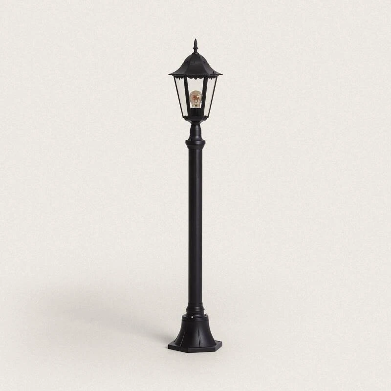 Imagen de Farola Exterior Superficie Pie 185cm Black Traditional
