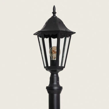 Imagen de Farola Exterior Superficie Pie 185cm Black Traditional