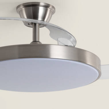 Imagen de Ventilador de Techo con luz Silencioso DC aspas retráctiles Tori
