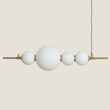 Candeeiro Suspenso LED 4.2W Metal e Vidro Atira