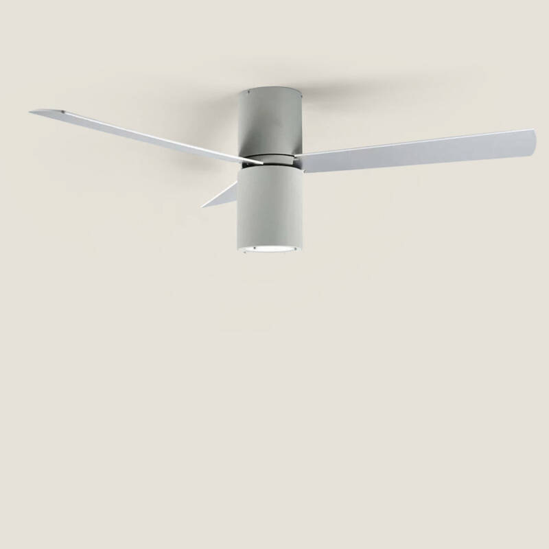 Imagen de Ventilador de Techo Formentera Gris Aspas Reversibles 132cm Motor AC LEDS-C4 30-4393-N3-M1