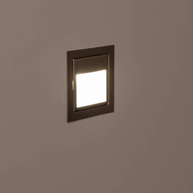 Imagen de Baliza de Pared LED 1.5W Empotrable Acero Inoxidable Larry