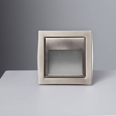 Imagen de Baliza de Pared LED 1.5W Empotrable Acero Inoxidable Larry