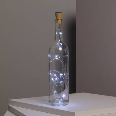 Imagem de Grinalda Solar Exterior LED Arame para Garrafa