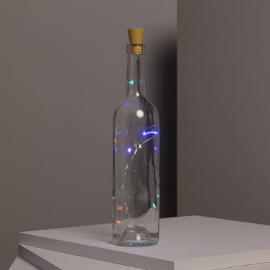 Imagen de Guirnalda Solar Exterior LED Alambre para Botella