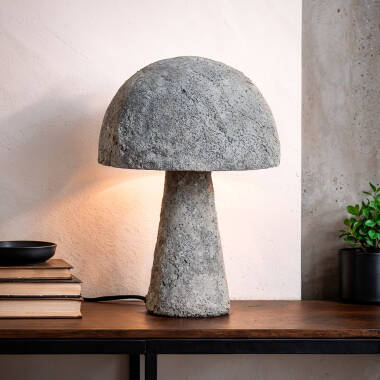 Imagen de Lámpara de Mesa Cemento Claro Besnica