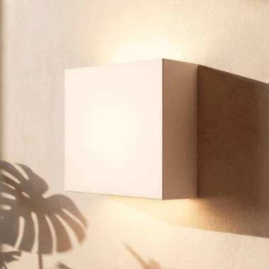 Imagem de Aplique de Parede LED 7W Gesso Iluminação Dupla Esmeralda