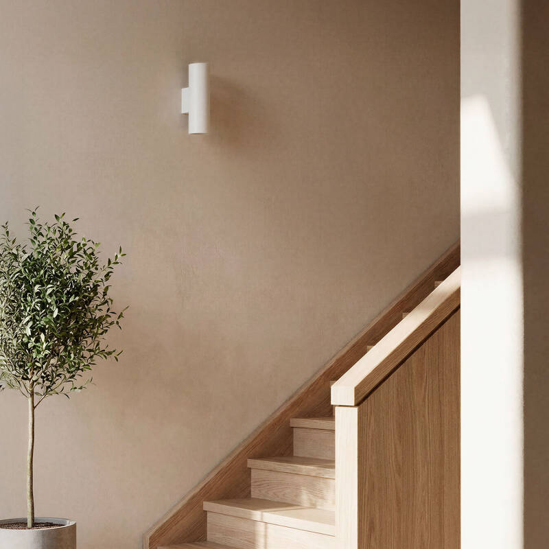 Imagem de Aplique de Parede Gesso Iluminação Dupla Alejandrita