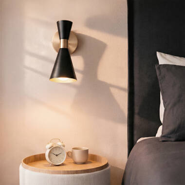 Candeeiro de Parede Metal White Jigger