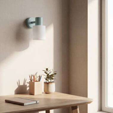 Imagem de Aplique de Parede Orientável Metal e Vidro Zion