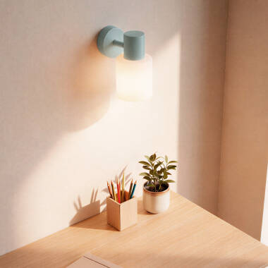 Imagem de Aplique de Parede Orientável Metal e Vidro Zion