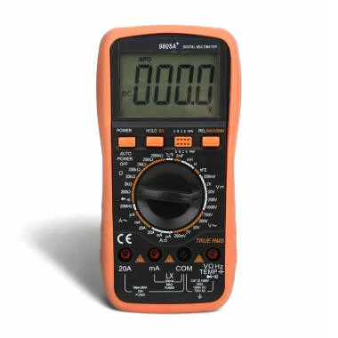 Multímetro Digital Básico Multi Tester 1000V AC/DC 20A AC/DC