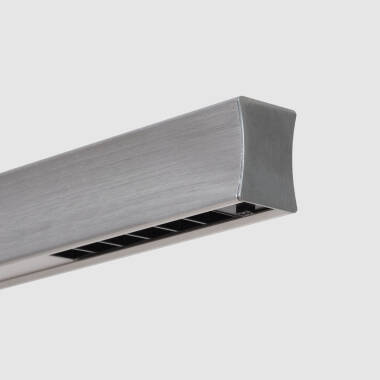 Imagem de Candeeiro Suspenso Linear LED 42W Aluminio CCT Iluminação Dupla Cara Funky Chic