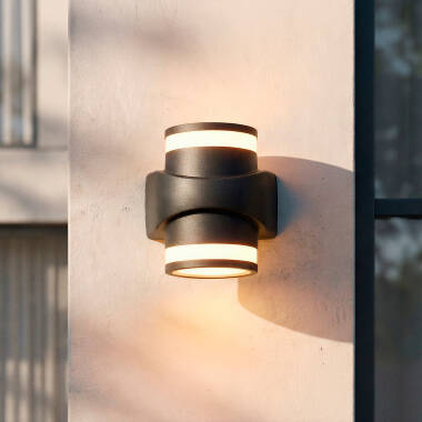 Imagem de Aplique de Parede Exterior LED 10W Alumínio Superfície Neky Duo