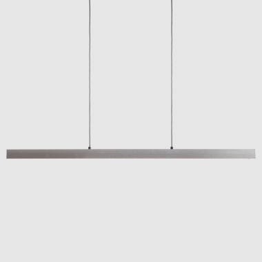 Imagem de Candeeiro Suspenso Linear LED 42W Alumínio CCT Iluminação Dupla Cara Funky Zapp