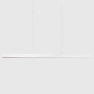 Imagem de Candeeiro Suspenso Linear LED 42W Aluminio CCT Iluminação Dupla Cara Funky Chaka