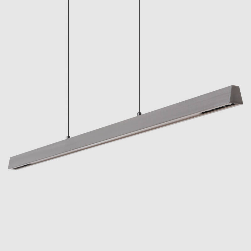 Imagem de Candeeiro Suspenso Linear LED 42W Aluminio CCT Iluminação Dupla Cara Funky Chaka