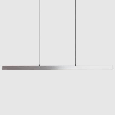 Imagem de Candeeiro Suspenso Linear LED 42W Aluminio CCT Iluminação Dupla Cara Funky Chaka