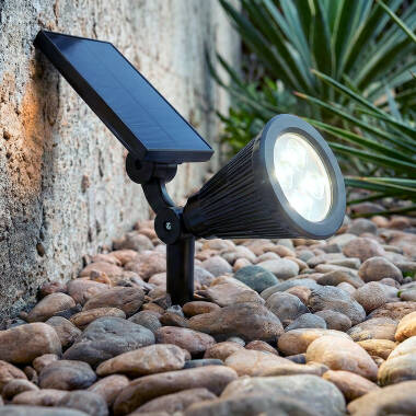 Foco Solar Exterior LED com Espeto Meillion