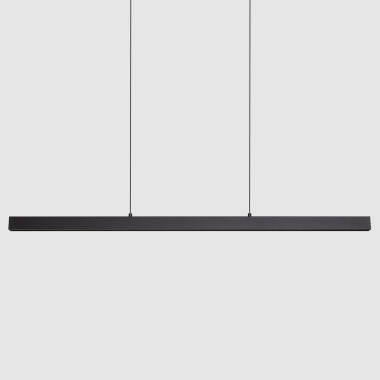 Imagem de Candeeiro Suspenso Linear LED 42W Aluminio CCT Iluminação Dupla Cara Funky Chaka