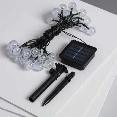 Imagen de Guirnalda Solar Exterior 30 Bolas LED 5m
