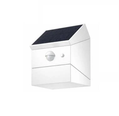 Aplique de Pared Exterior LED 2.5W con Sensor de Movimiento PIR Twist Solar