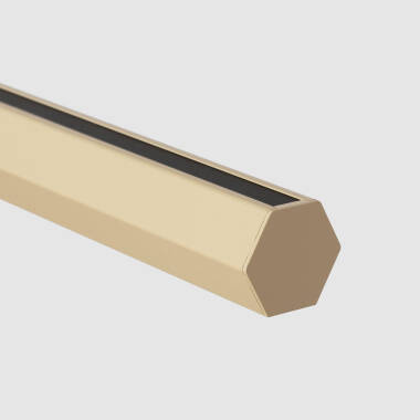 Imagem de 	Candeeiro Suspenso Linear LED 42W Alumínio CCT Iluminação Dupla Cara Funky Kool