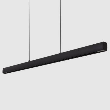 Imagen de Lámpara Colgante Lineal LED 42W Aluminio Blanco Seleccionable Iluminación Doble Cara Funky Zapp