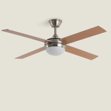 Ventilador de Techo con luz Silencioso DC aspas de madera Navy Evo