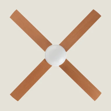 Imagen de Ventilador de Techo con luz Silencioso DC aspas de madera Navy Evo