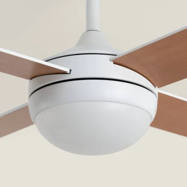 Imagen de Ventilador de Techo con luz Silencioso DC aspas de madera Navy Evo