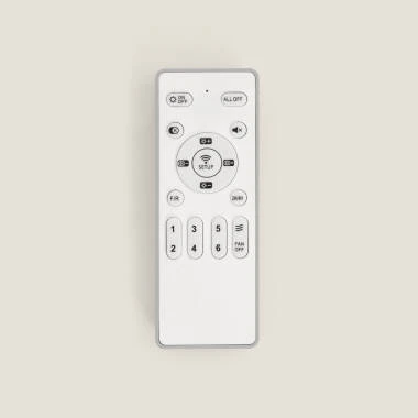 Imagen de Ventilador de Techo con luz Silencioso DC aspas de madera Navy Evo