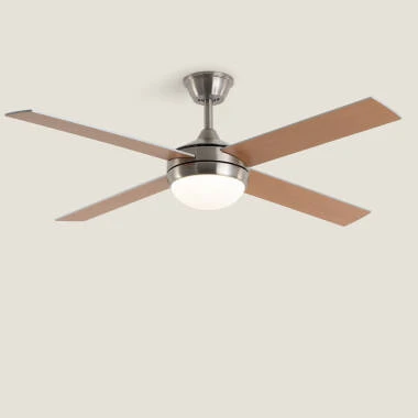 Imagen de Ventilador de Techo con luz Silencioso DC aspas de madera Navy Evo