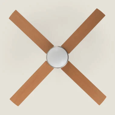 Imagen de Ventilador de Techo con luz Silencioso DC aspas de madera Navy Evo