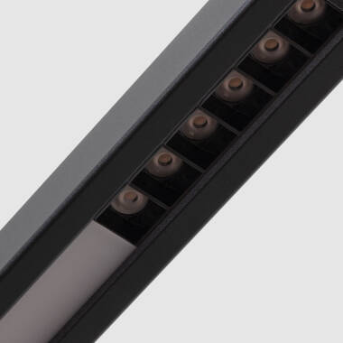 Imagem de Candeeiro Suspenso Linear LED 42W Aluminio CCT Iluminação Dupla Cara Funky Chaka