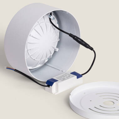 Imagen de Plafón LED 24W Circular Aluminio Luz Indirecta Ø175 mm Tokkai