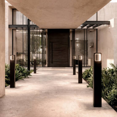 Imagen de Baliza Exterior LED 6W Superficie Pie 80cm Emerita