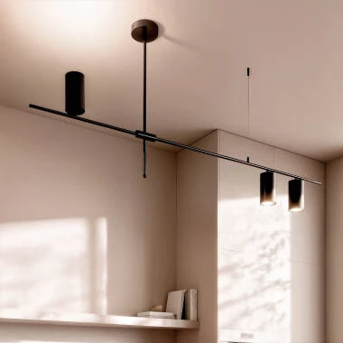 Candeeiro Suspenso Metal Auzoa